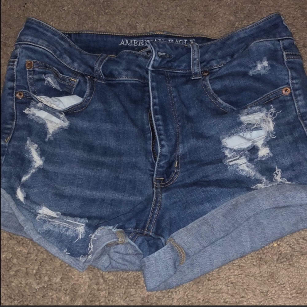 American Eagle Super Stretch Jean Short Shorts